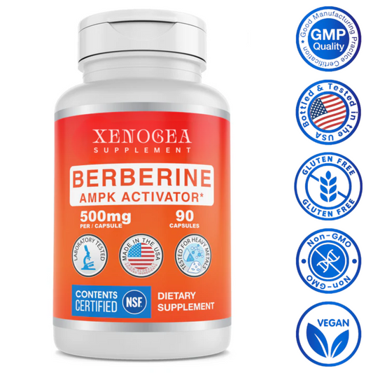 Berberine HCl 500mg NSF Contents Certified